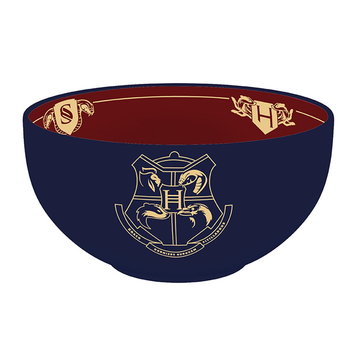 Tigela Hogwarts Alumni Harry Potter Azul-3