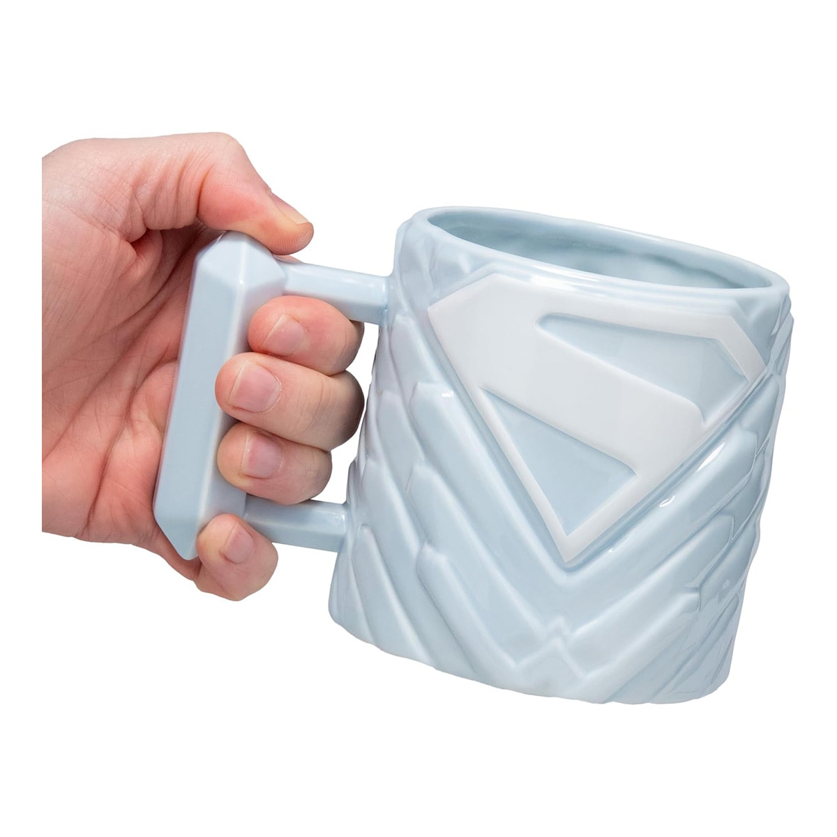 Caneca 3D Superman Fortress Solitude Dc Comics Superman Paladone Branco-3
