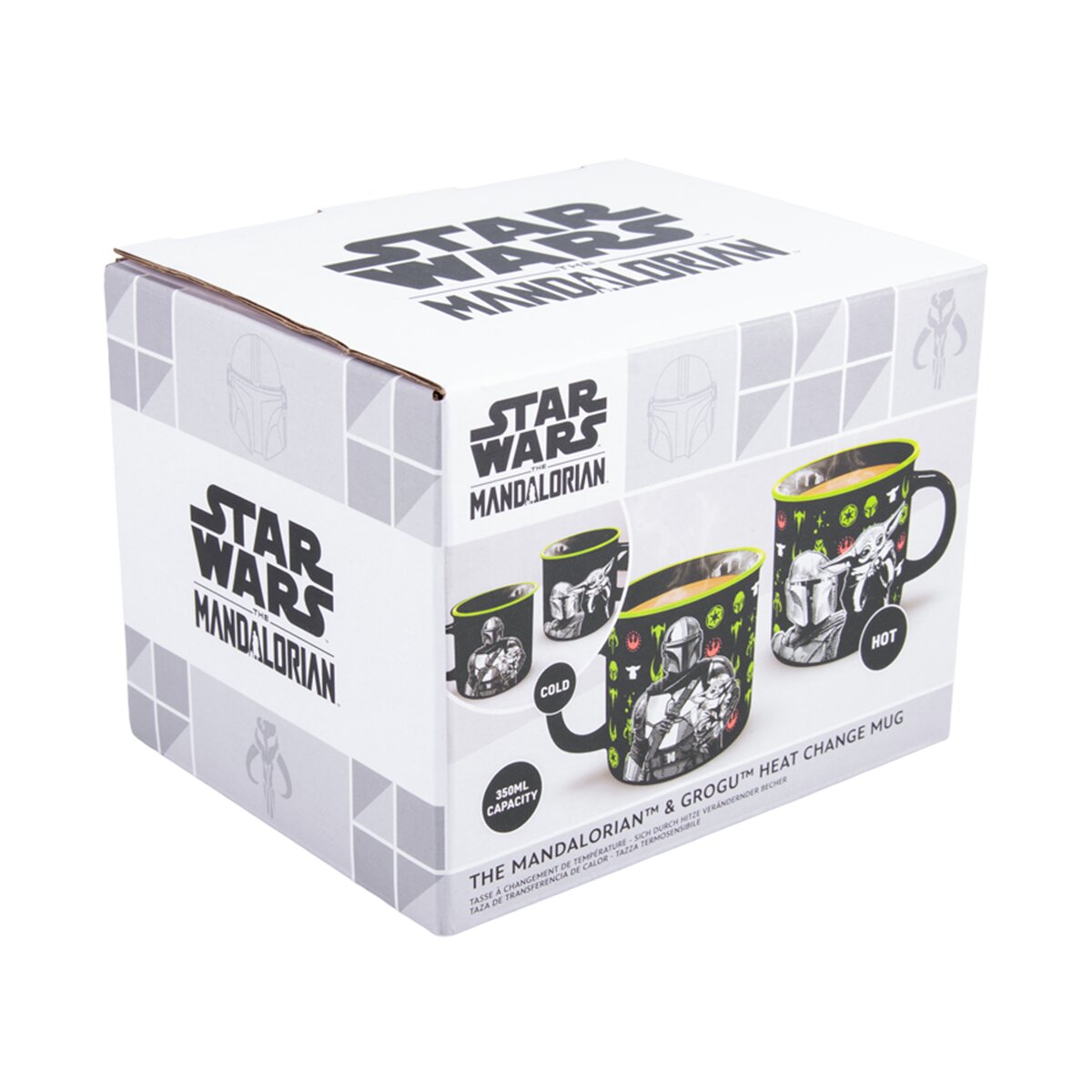 Caneca Térmica Mandalorian e Grogu The Mandalorian Star Wars Paladone 6