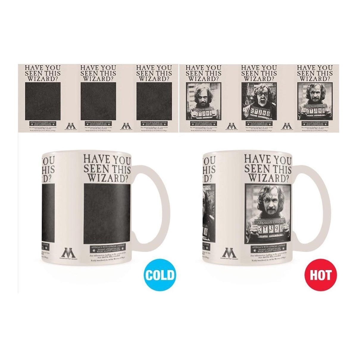 Imagem 0 de Caneca Térmica Sirius Black Harry Potter