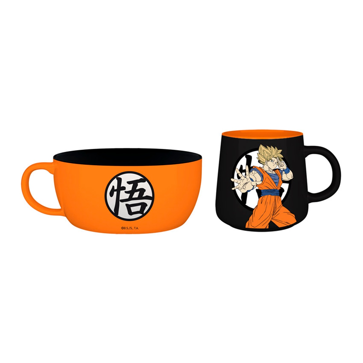 Imagem 0 de Conjunto de Pequeno-Almoço Caneca + Tigela Goku Dragon Ball