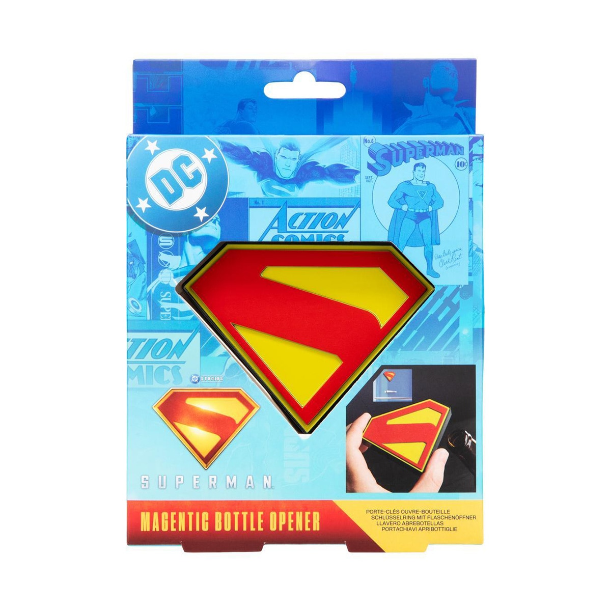 Abre-Garrafas Magnético Superman 3