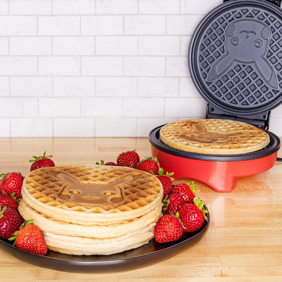 Máquina de Waffles Pikachu Pokemon 6