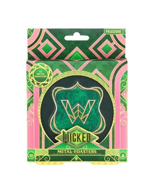 Conjunto 4 Bases para Copos Cidade Esmeralda Wicked 3