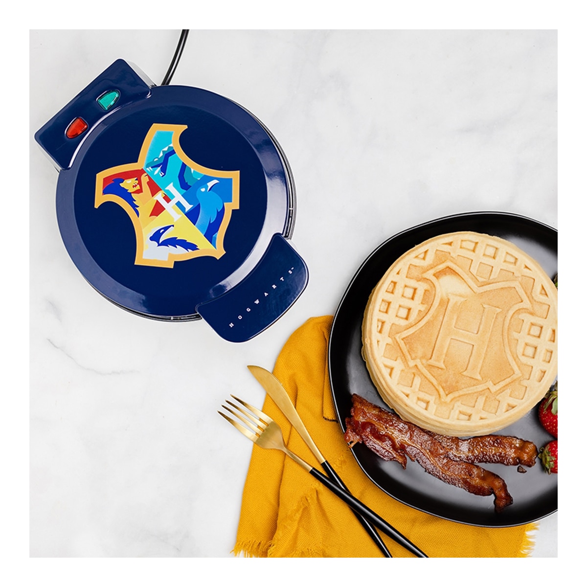 Máquina de Gofres Hogwarts Crest Harry Potter Multicolor-2