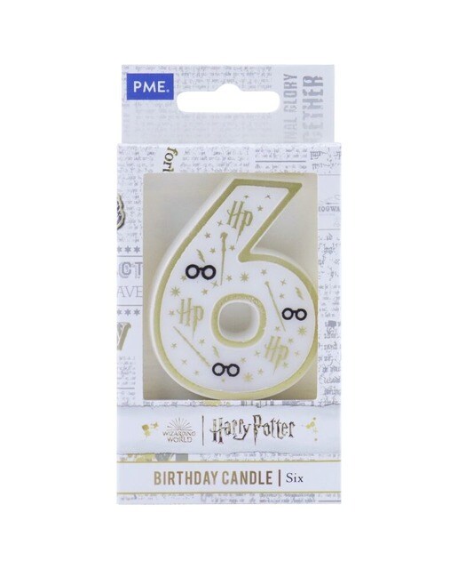 Vela Howgarts Número 6 Harry Potter 3