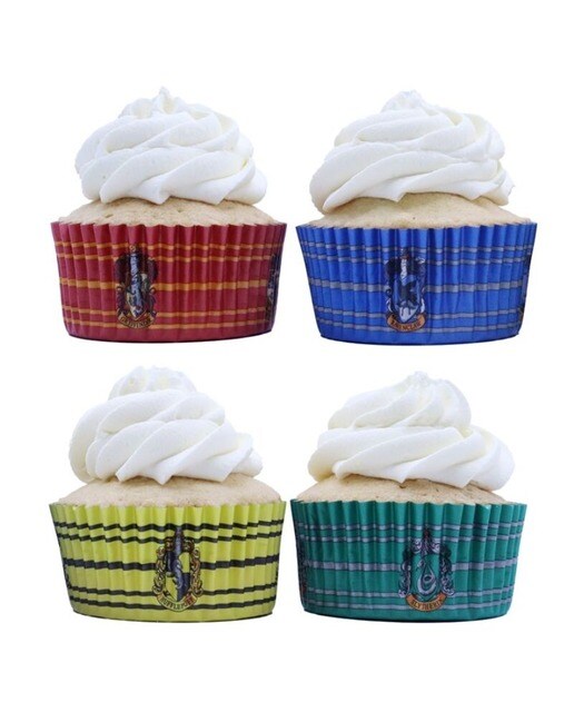 Cápsulas Papel Cupcake Hogwrts Harry Potter 3