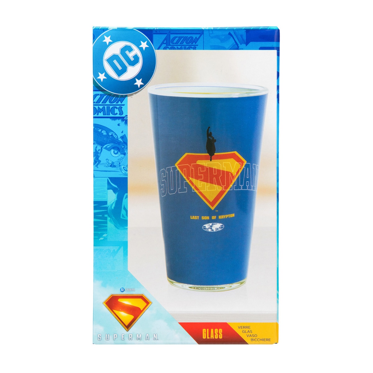 Copo de Vidro Superman XL 3