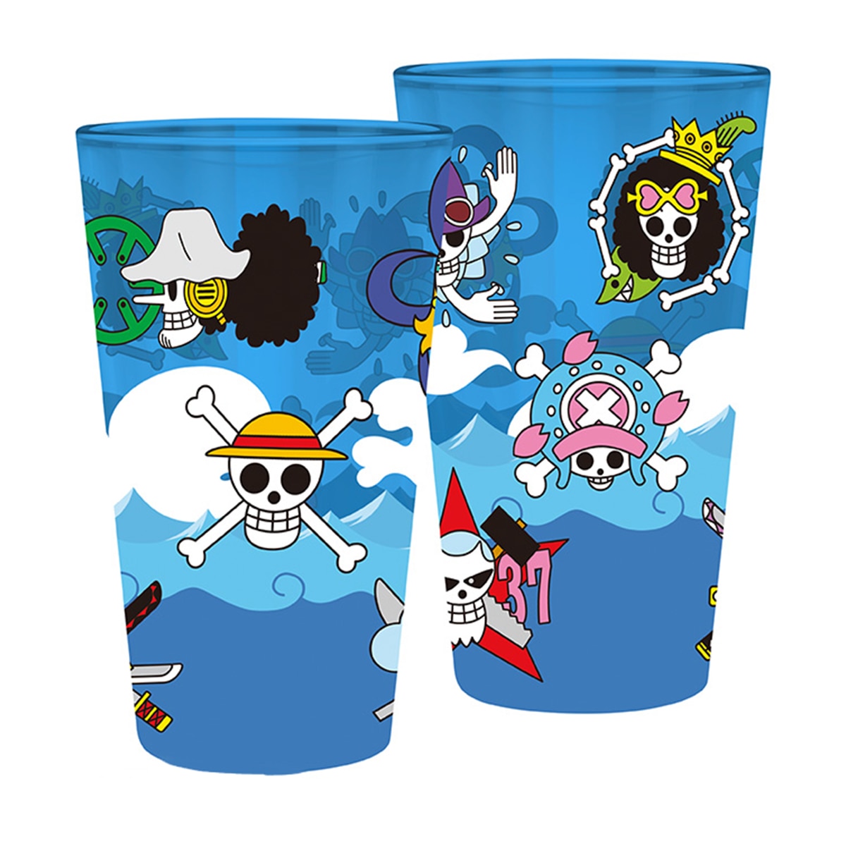 Copo XXL Caveiras OP One Piece Azul-3