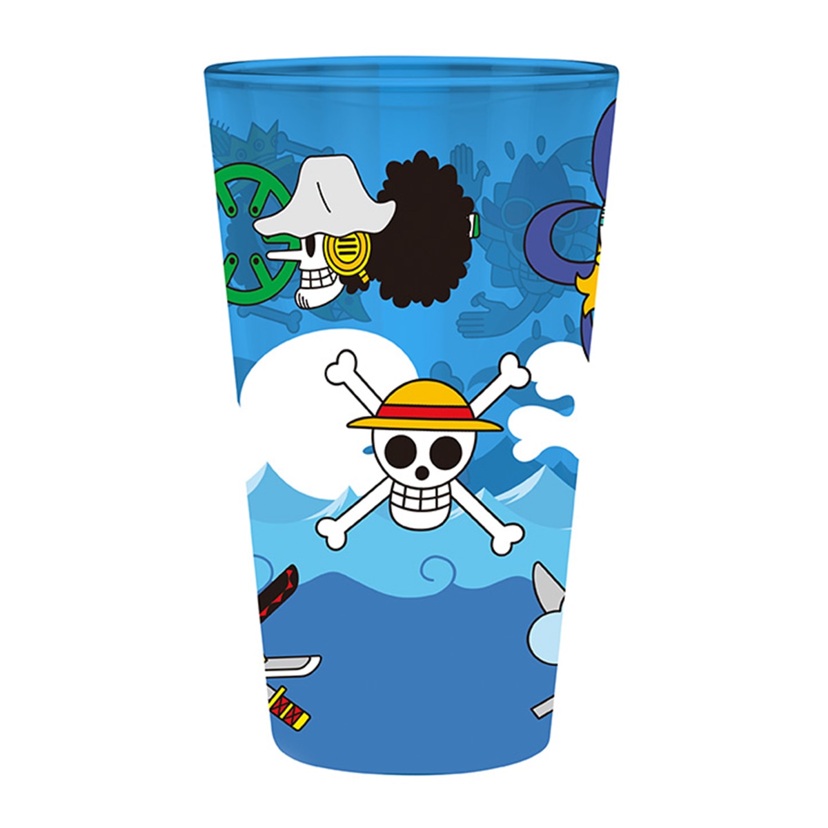 Copo XXL Caveiras OP One Piece Azul-4