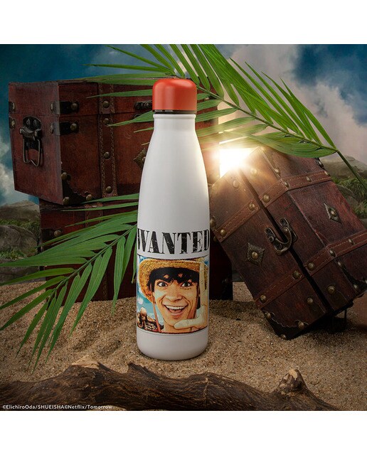 Garrafa Wanted Luffy LA One Piece 4