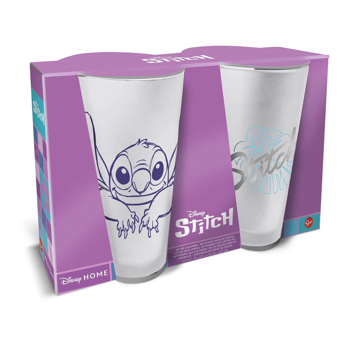 Stor - Set 2 Vasos Stitch Disney Stor.