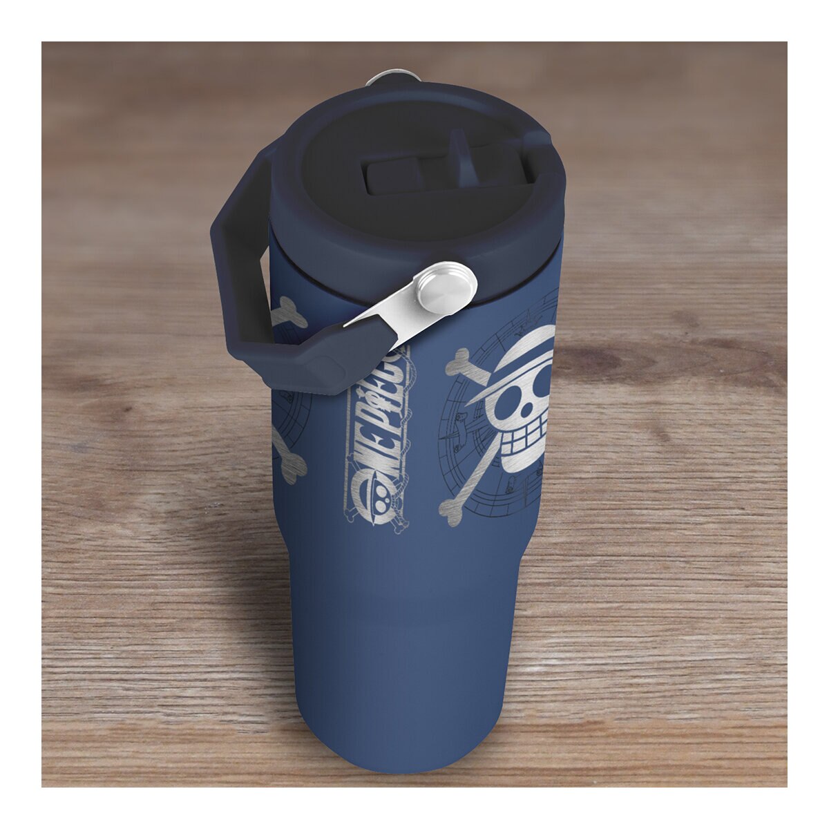 Botella Pitcher One Piece Pyramid Azul-4