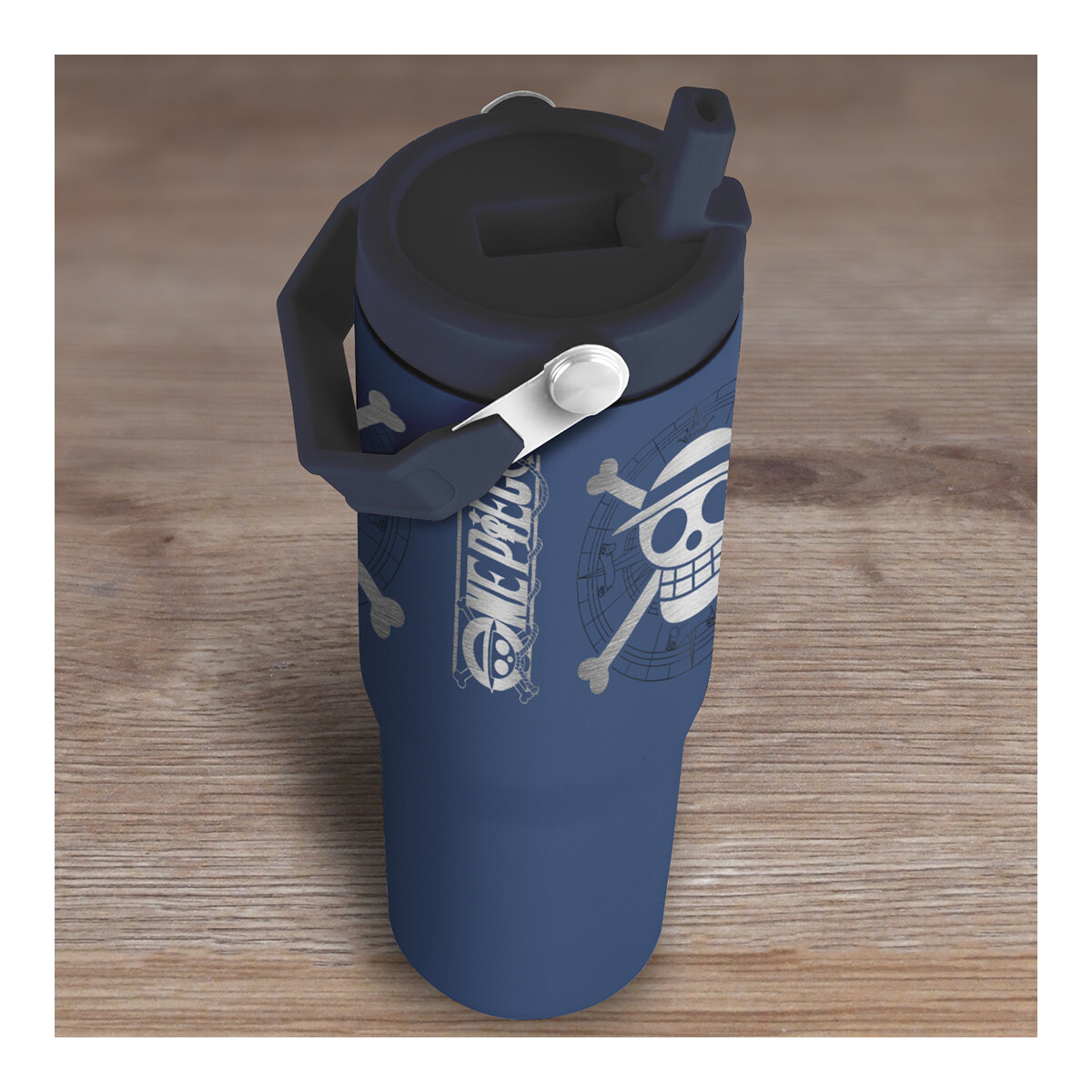 Botella Pitcher One Piece Pyramid Azul-5