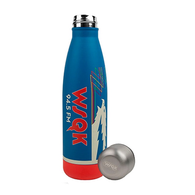 Botella isotérmica Radio WSQK Stranger Things Azul-3