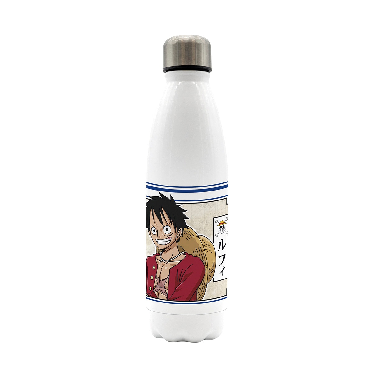 Garrafa Térmica Luffy One Piece Branco-2