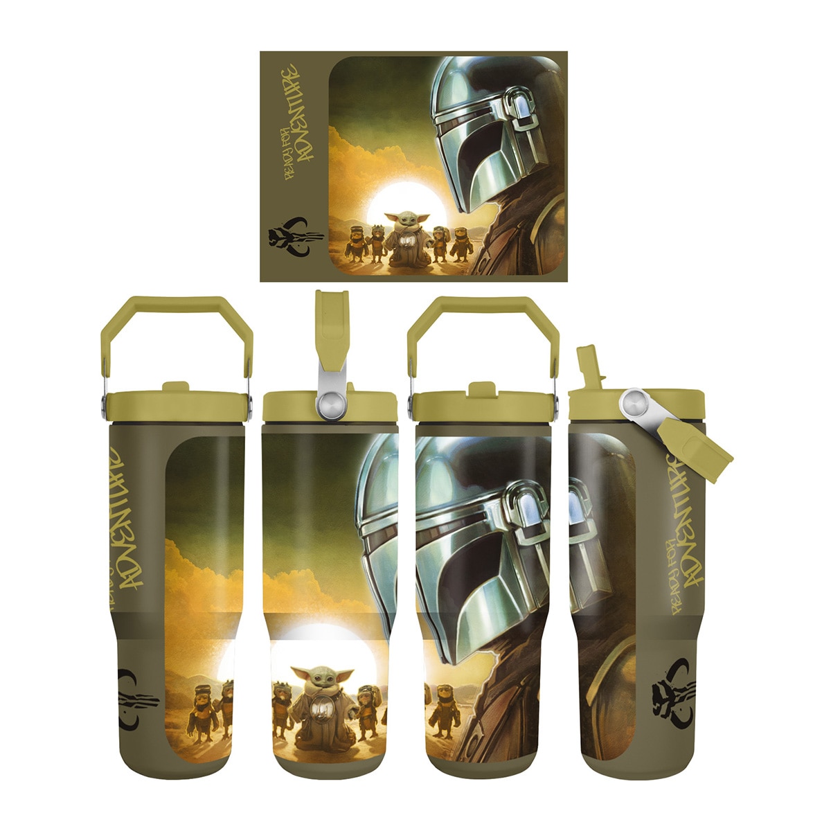 Imagem 0 de Garrafa Pitcher Mando e Grogu Star Wars
