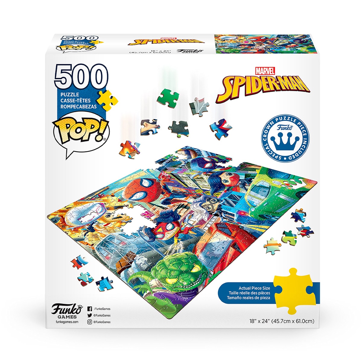 Puzzle Pop SpiderMan Marvel 1