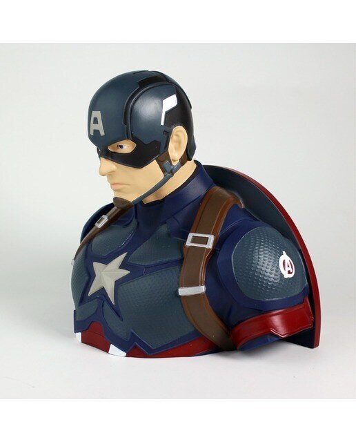 Mealheiro Busto Capitão América Marvel 2