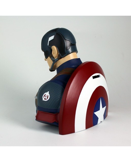Mealheiro Busto Capitão América Marvel 4