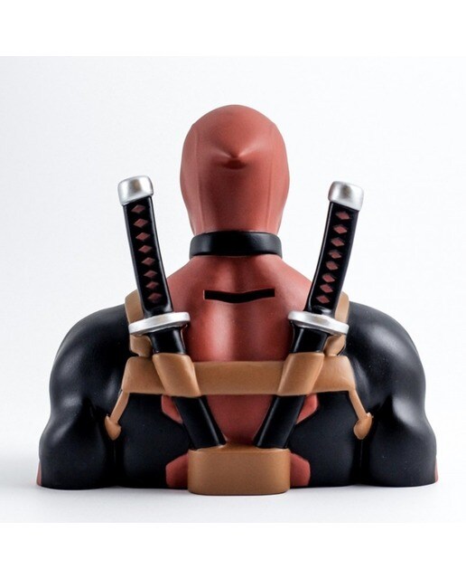 Mealheiro 3D Deadpool Marvel 3