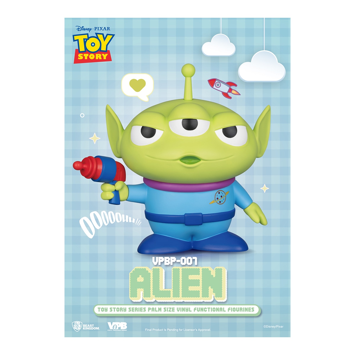 Mealheiro Alien Disney Toy Story Beast Kingdom Verde-2
