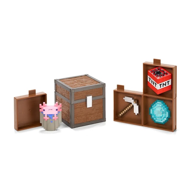 Imagen 0 de Cofre de botín cuevas Minecraft