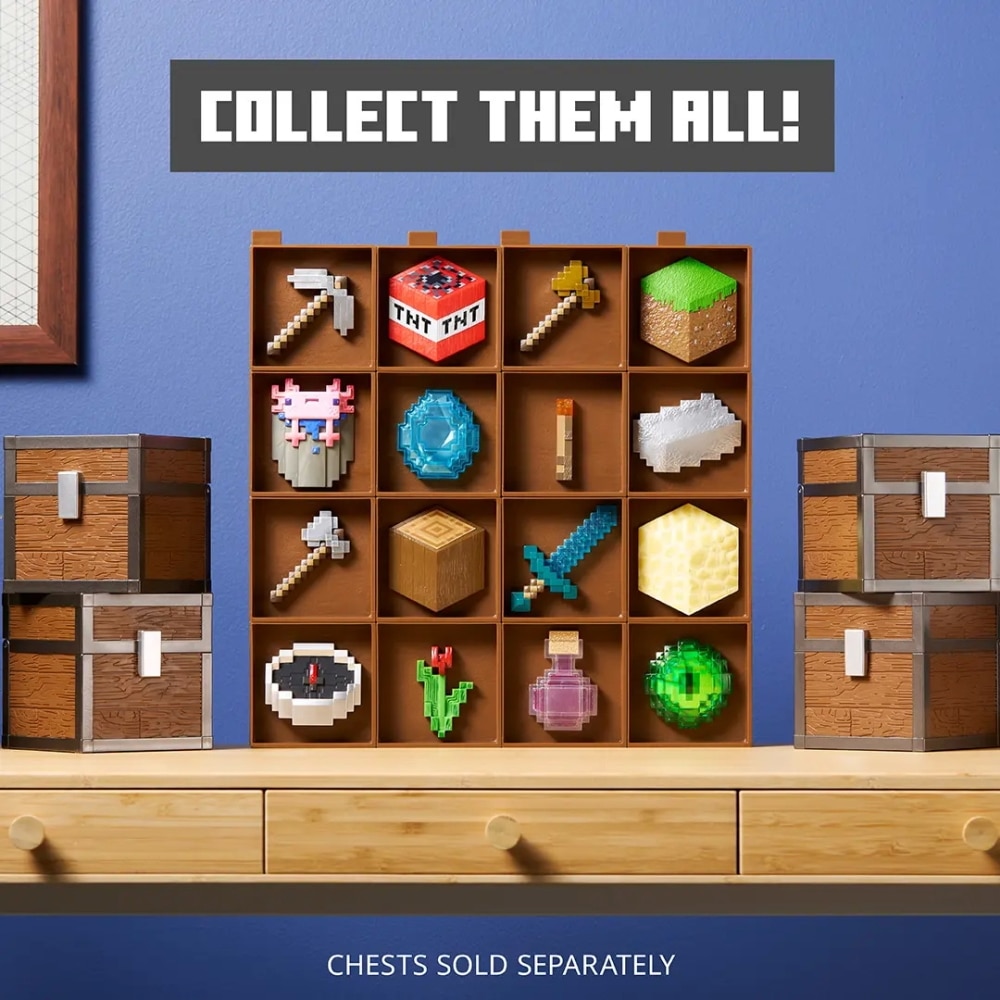 Cofre de Tesouro Planice Minecraft. 5