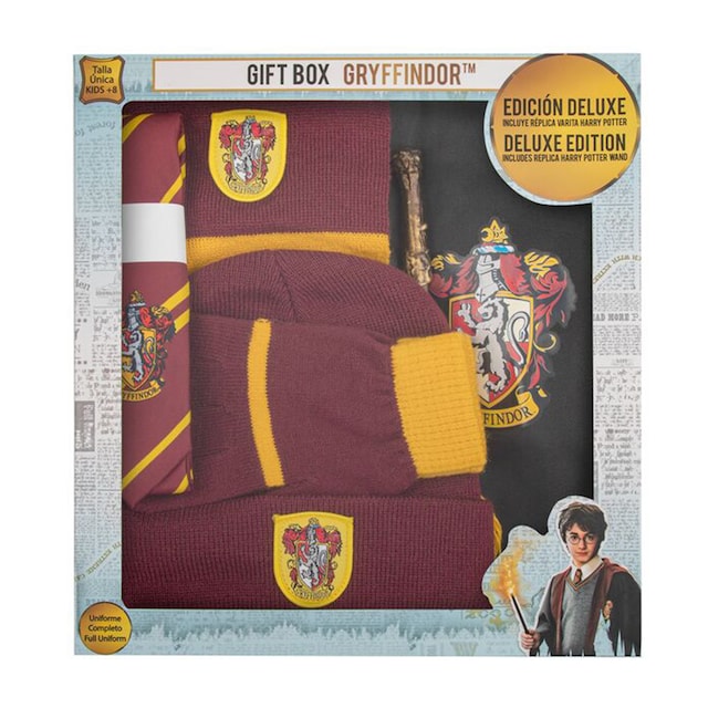 Imagen 0 de Caja Regalo Deluxe Gryffindor Harry Potter Cineréplicas