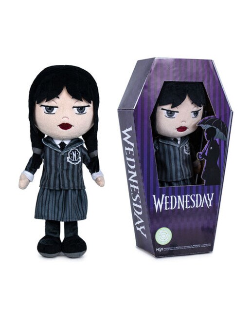 Peluche Wednesday Uniforme 1