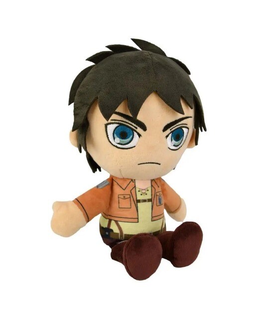 Peluche Eren Yeager Ataque dos Titãs Popbuddies 2