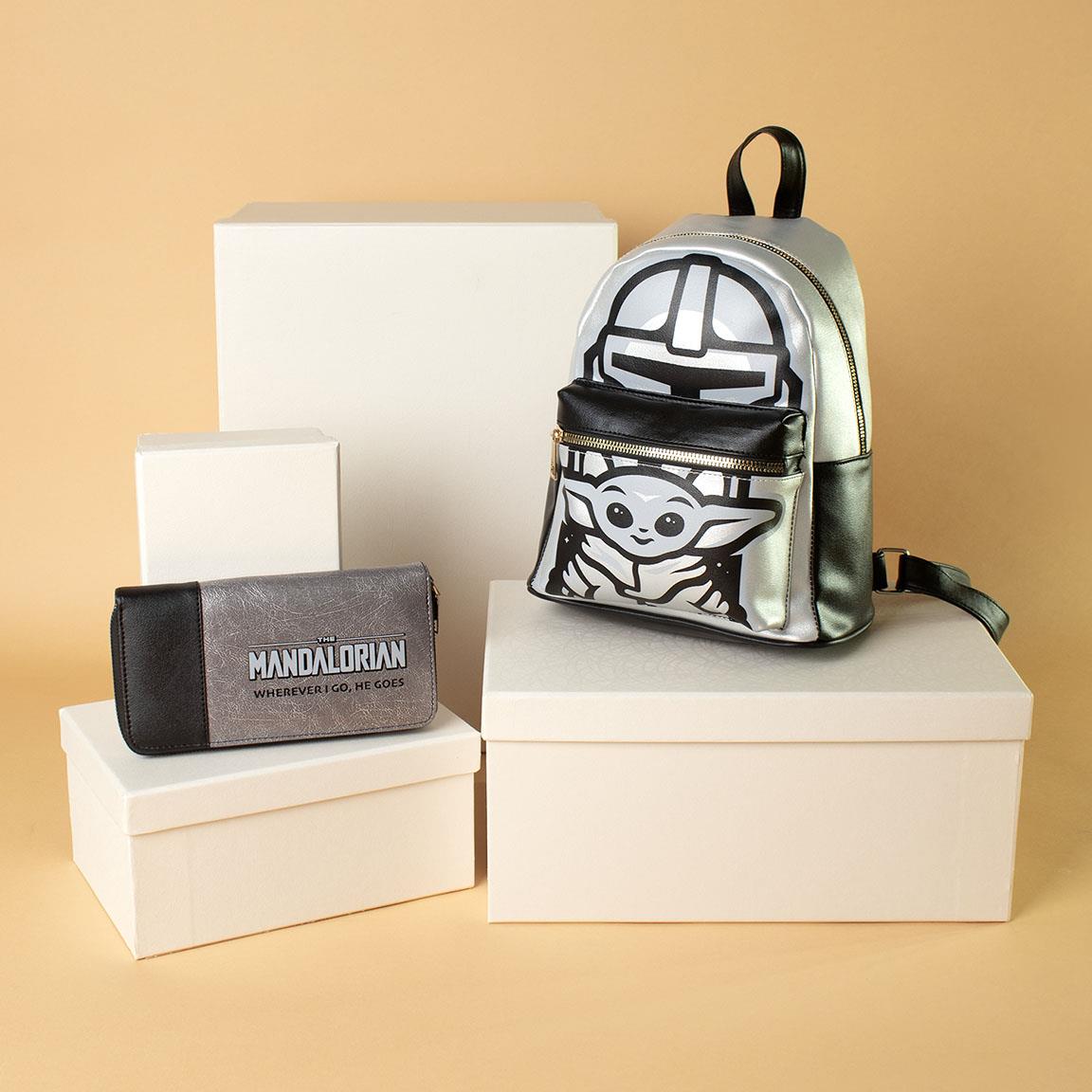 Mini mochila Star Wars The Mandalorian Mando & Grogu 6