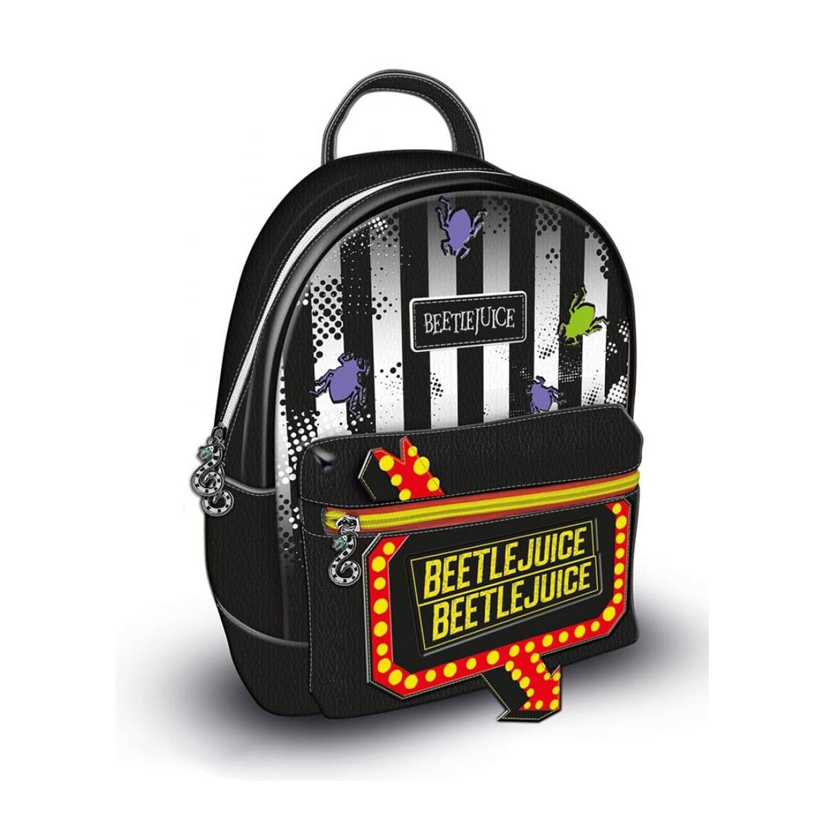 Pyramid International - Mini Mochila Neón Bitelchús Beetlejuice.
