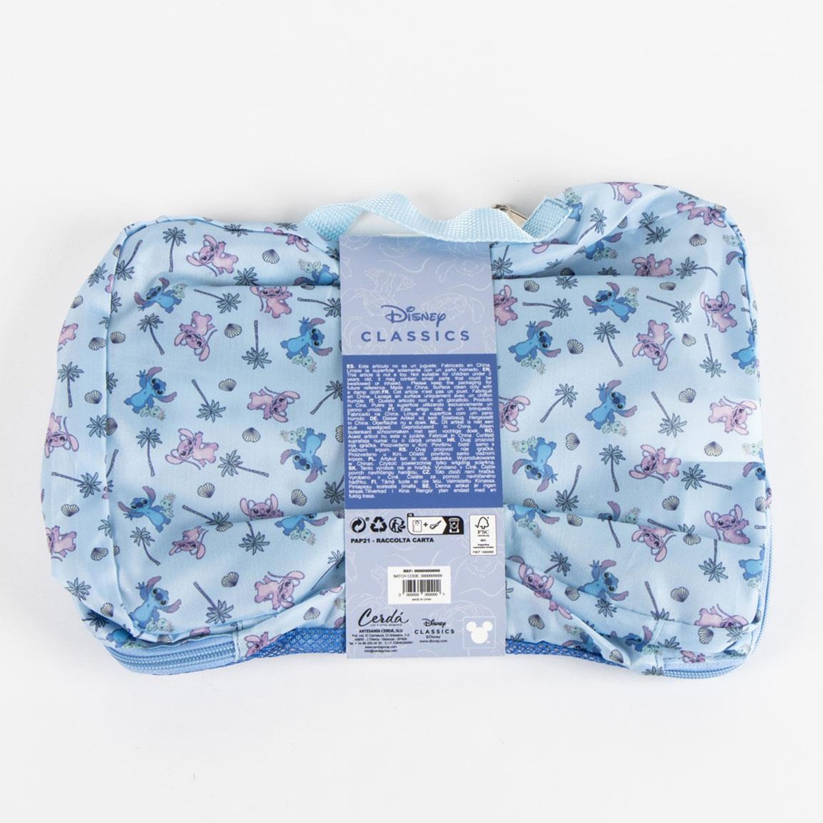 Bolsa de Higiene de Viagem Olá Stitch Disney Cerdá 2
