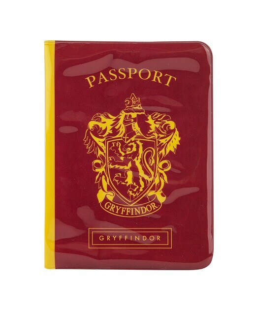 Capa de Passaporte e Etiqueta de Mala Harry Potter Gryffindor 2