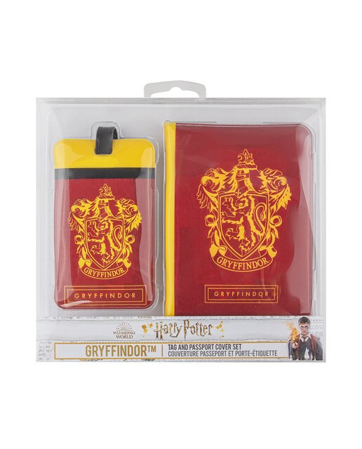 Capa de Passaporte e Etiqueta de Mala Harry Potter Gryffindor 5
