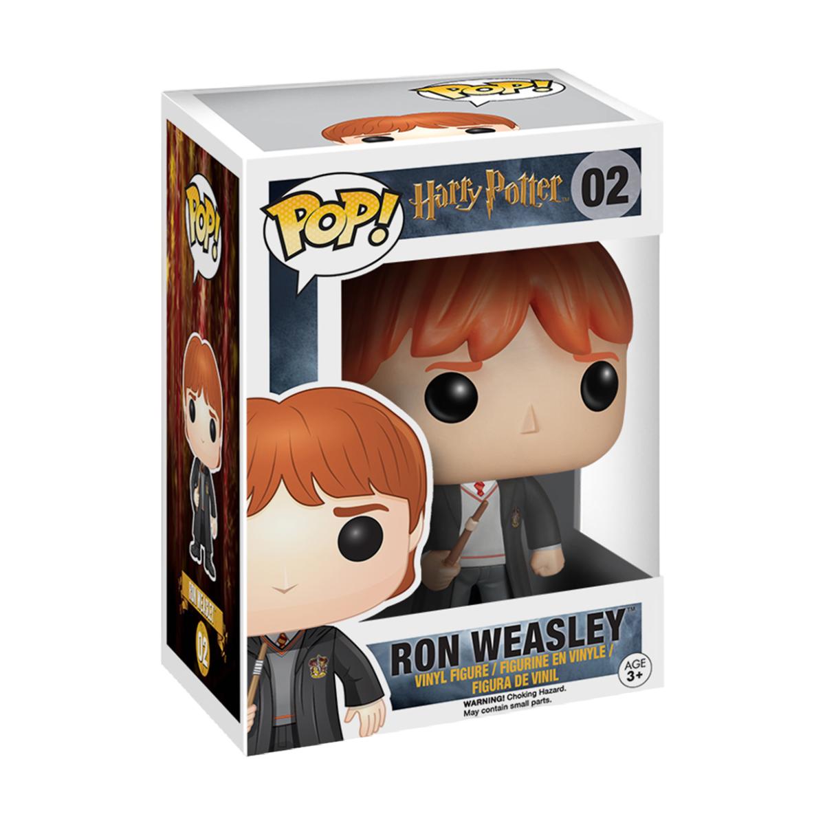 Figura Funko POP Harry Potter Grande Ron Weasley Varinha 2