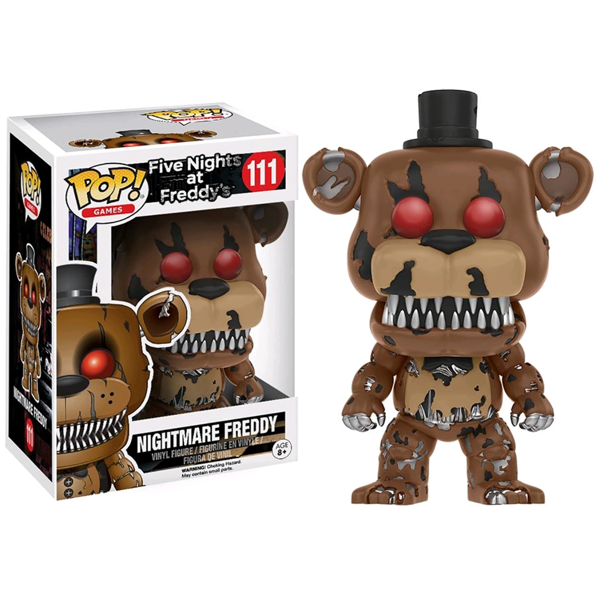 Figura Funko Pop Nightmare Freddy Five Nights At Freddy'S · Funko