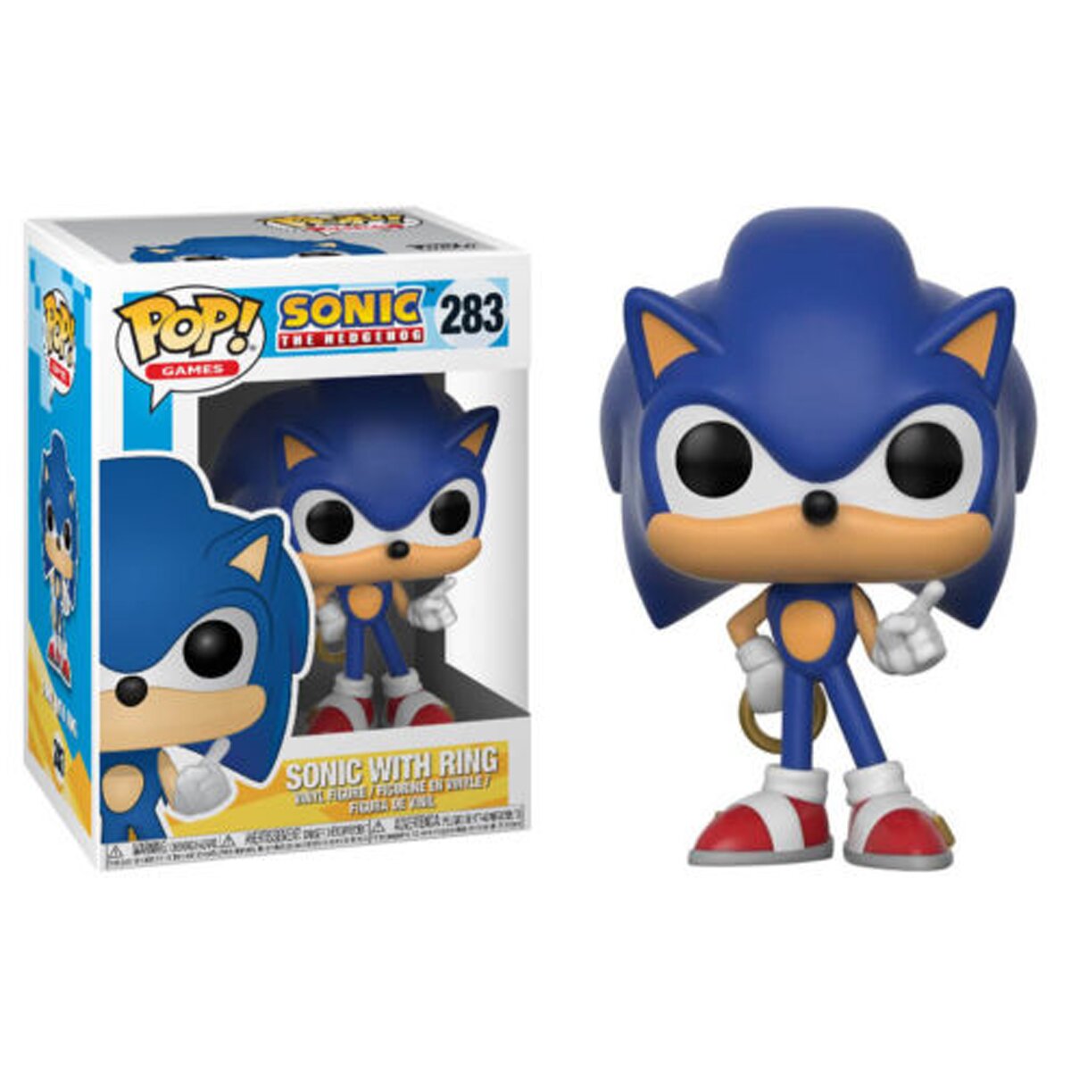 Figura Funko POP Sonic com Anel 2