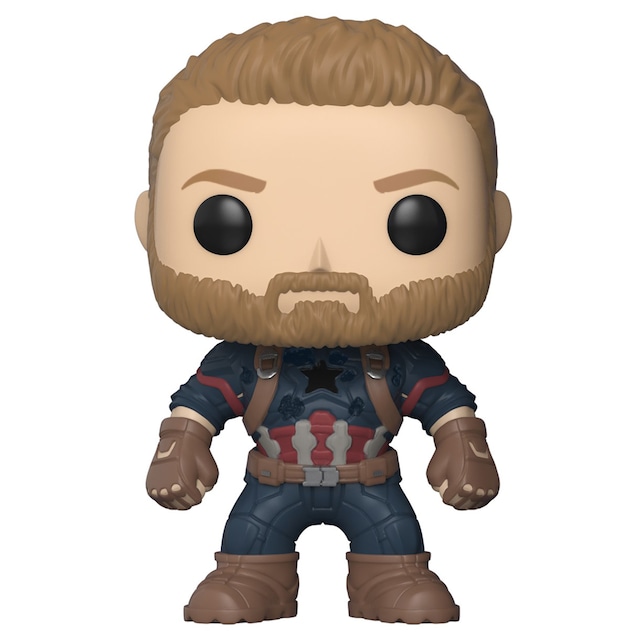 Figura Funko POP Marvel Los Vengadores Infinity War Capitán America.