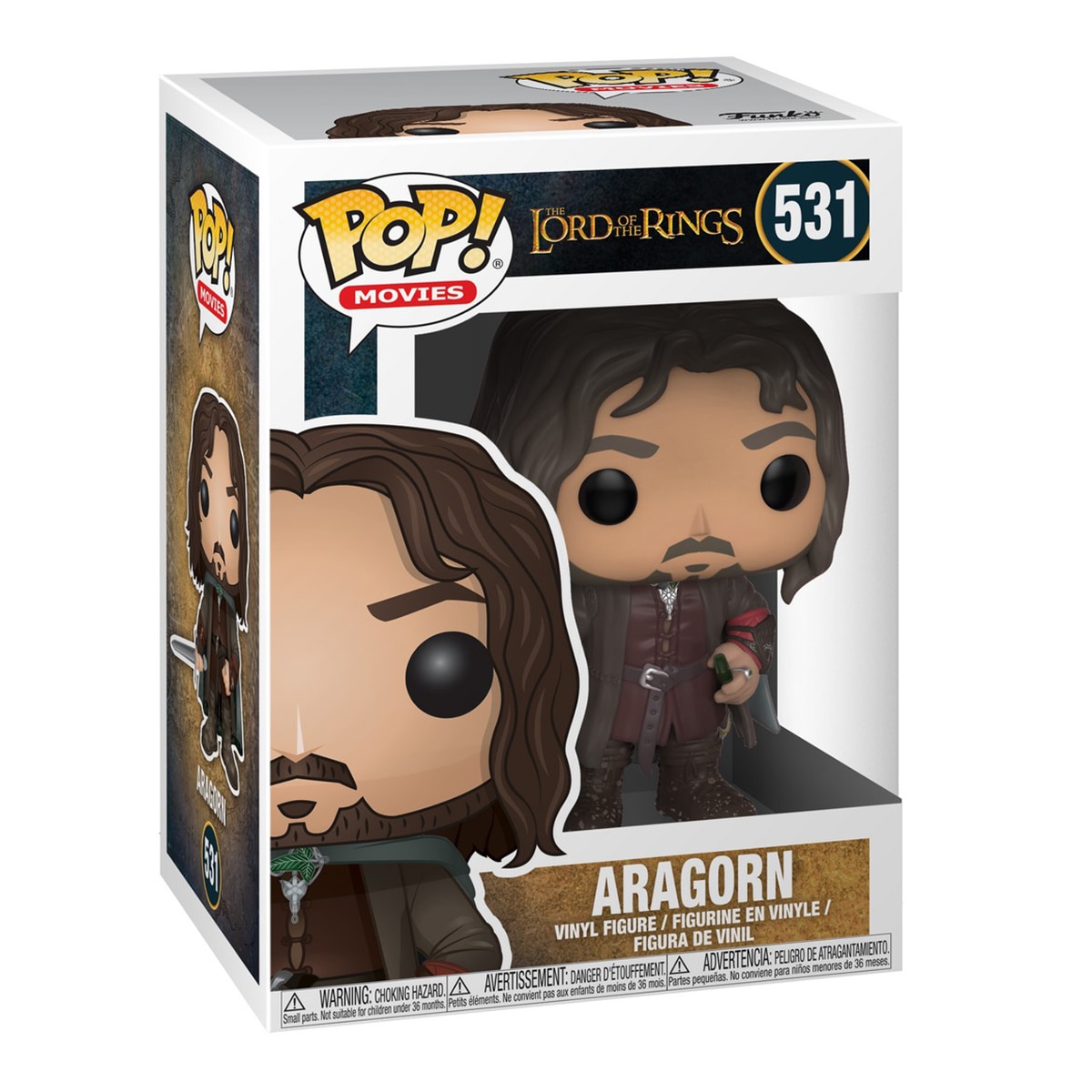 Figura Funko POP O Senhor dos Anéis Aragorn 2