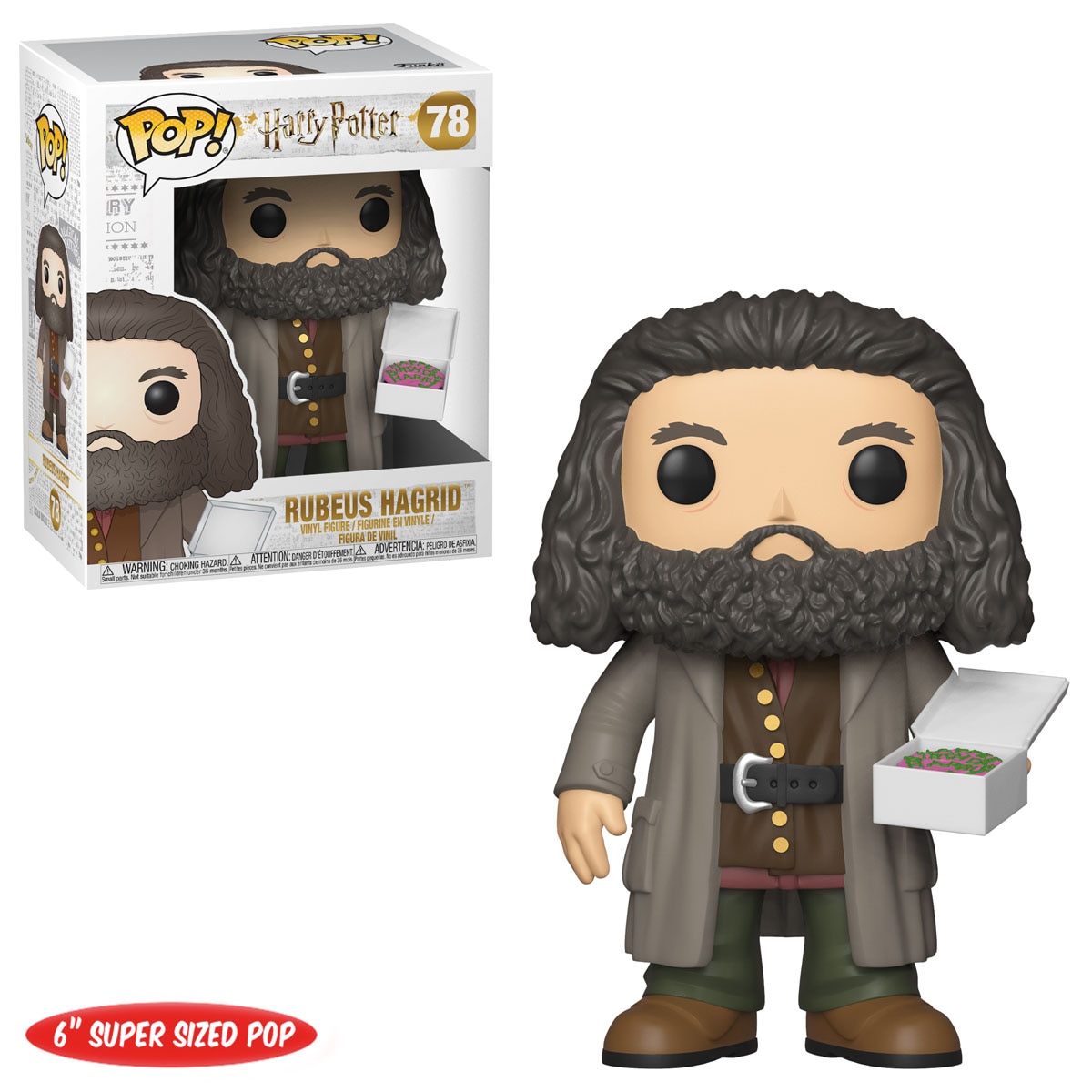Figura Funko POP XL Harry Potter Hagrid Con Pastel 2