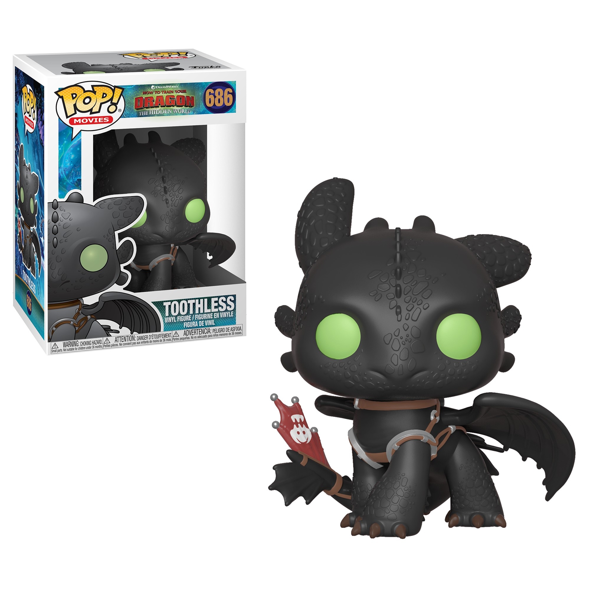 Figura Funko POP Disney Como Entrenar A Tu Dragón 2 Desdentao 3