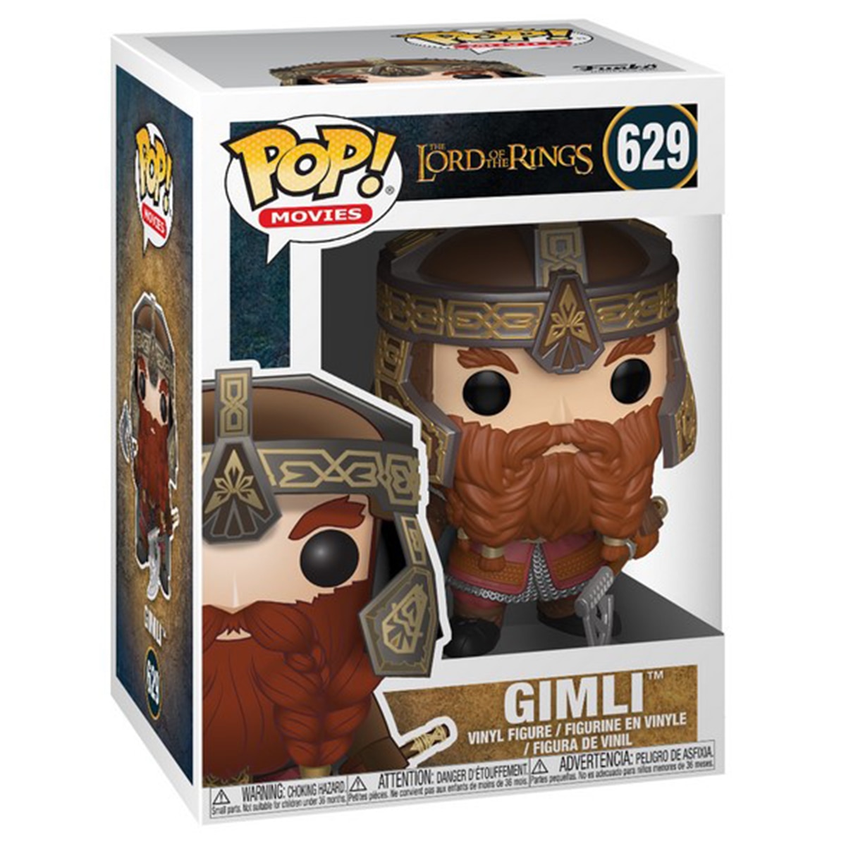 Figura Funko POP El Señor De Los Anillos Gimli Con Hacha 2