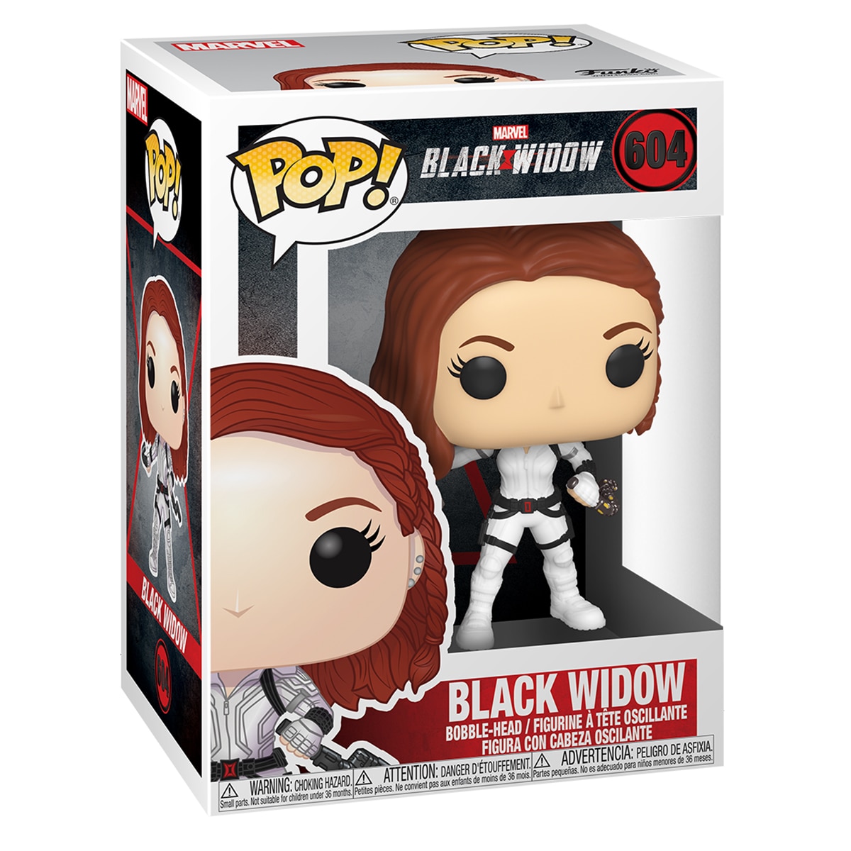 Funko POP Marvel: Figura Viúva Negra Natasha Romanoff White 2