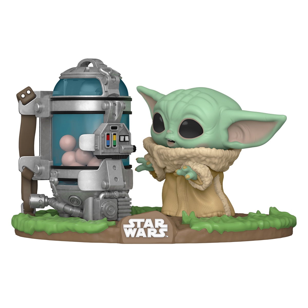 Imagem 0 de Figura Funko POP Star Wars The Mandalorian Child Con Contenedor