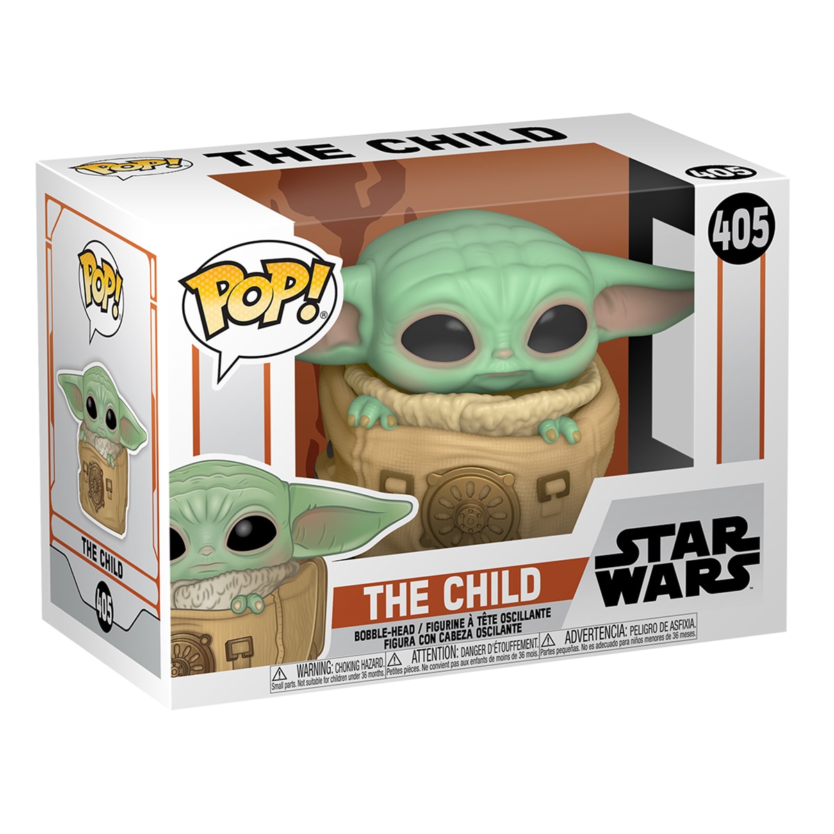 Figura Funko Pop Star Wars The Mandalorian The Child With Bag 2