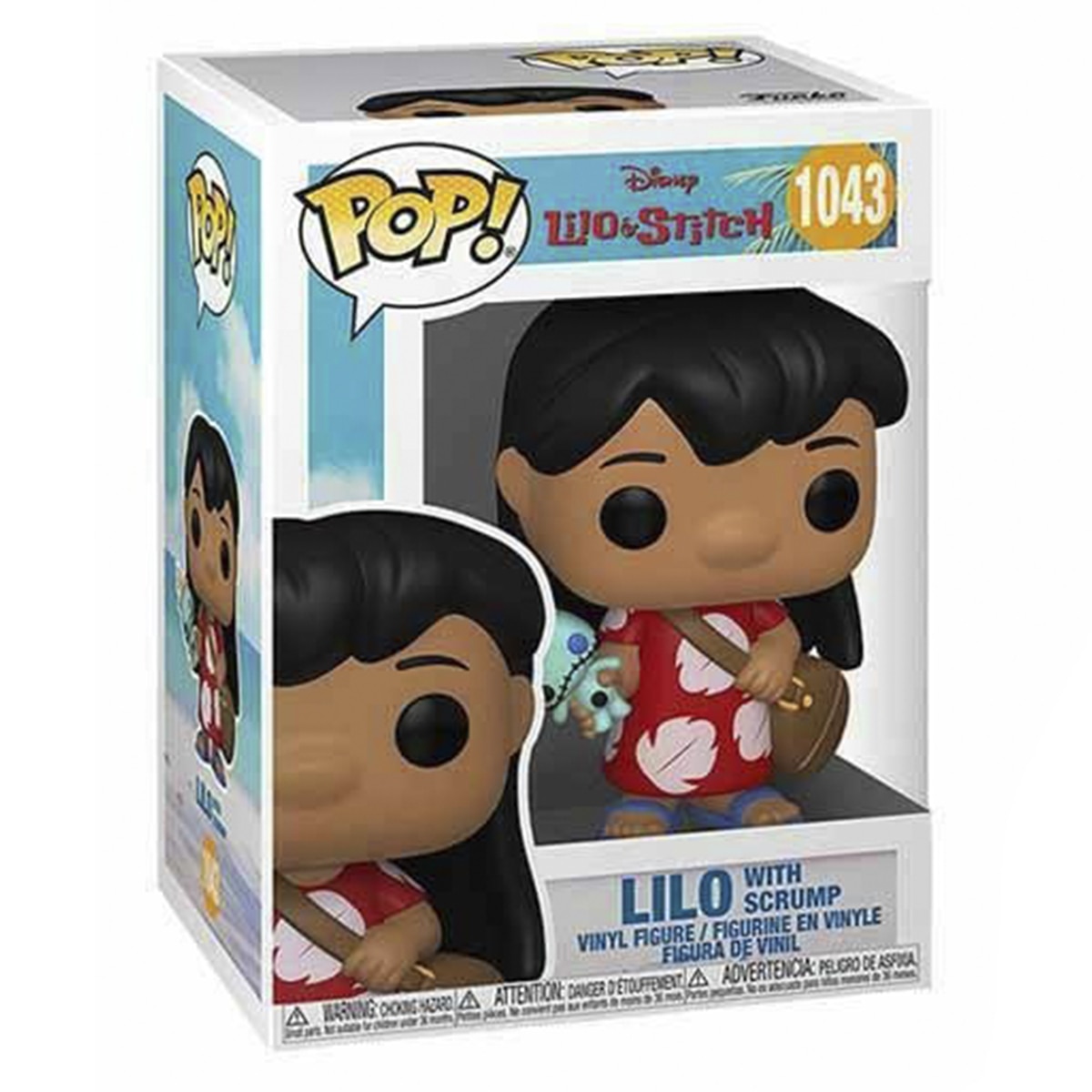 Figura Funko POP Disney Lilo Y Stitch Lilo Con Scrump 2