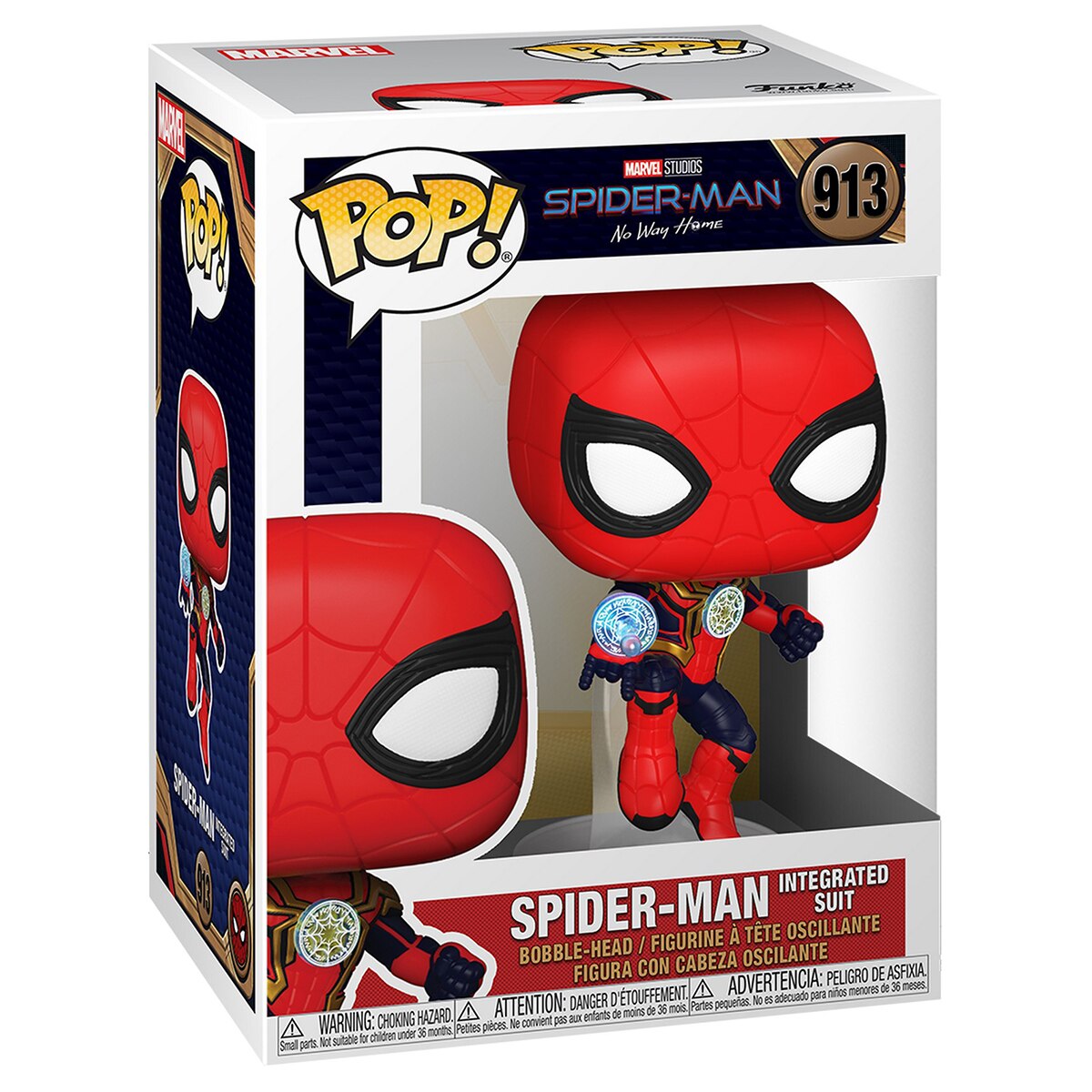 Figura Funko Pop Marvel Season 1 Spider Man Integrated Suit 2