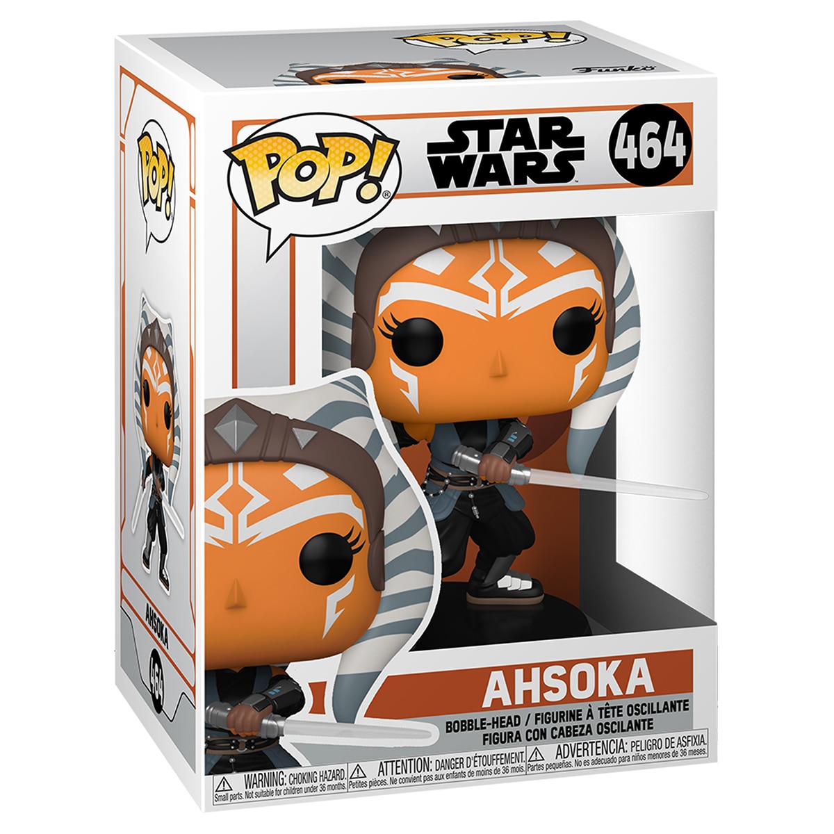 Figura Funko POP Star Wars The Mandalorian Ahsoka Com Sabres 2